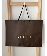 Gucci Shopping Empty Paper Gift Bag Brown Monogram - $54.29 CAD
