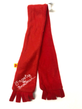 Build A Bear Red Christmas Holiday Frosty The Snowman Scarf - £6.34 GBP