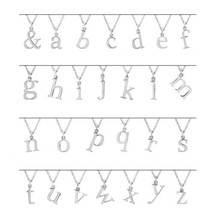 Precious Stars Unisex Sterling Silver Lowercase Q Initial 16 Inch Necklace - £36.24 GBP