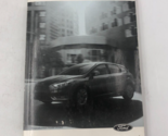 2016 Ford Focus Owners Manual Handbook OEM M02B51022 - £15.45 GBP