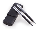 Bey Berk Rollerball and Ballpoint Pens with Leather 3-Piece Pen Set - £38.32 GBP