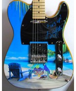 Jimmy Buffett Custom Autographed Guitar - £2,765.27 GBP