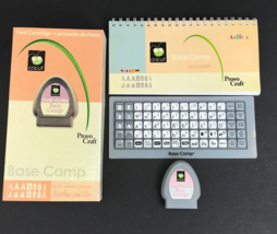 Cricut Font Cartridge &quot;BASE CAMP&quot; - Complete - Linked Status Unknown - $9.88