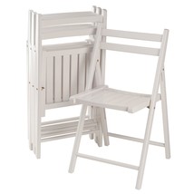 Robin 4-Pc Folding Set White Chair - £145.02 GBP