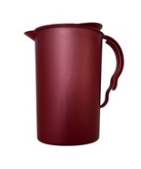 Tupperware Impressions 2.1L Pitcher Burgundy Rocker Lid - $26.93 CAD