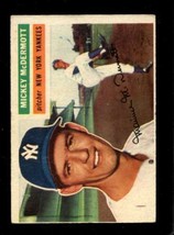 1956 Topps #340 Mickey Mcdermott Vg Yankees *NY6964 - £20.40 GBP