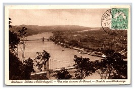 Donaireszlet Donaubild Bridges Budapest Hungary  DB Postcard V23 - £4.63 GBP