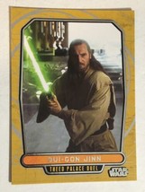 Star Wars Galactic Files Vintage Trading Card #375 Qui Gon Jinn - £1.95 GBP