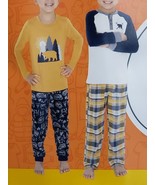 Member&#39;s Mark 4-Pc Boy&#39;s Favorite Fleece Pajamas &quot;Woodland&quot; Flame Resist... - £7.56 GBP