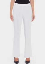 MISOOK Wrinkle-resistant Comfortable Pants Sz.M White 90%Acrylic/10%Poly... - £39.79 GBP