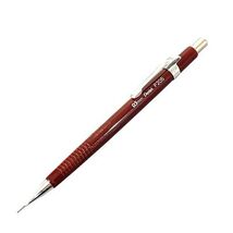 Vintage DARK RED BARREL Pentel P205 Mechanical Pencil Japan .5 MM - $8.90