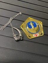 New Republic Marshall Badge Medallion &amp; mudhorn pendant combo - $69.90