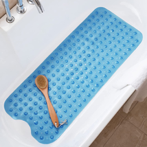 Tree Bud Bathtub Mats for Shower Tub Non-Slip Bath Mat 39 X 16 Inch Extra Long S - £14.45 GBP