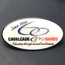 Cavalcade Of Bands Pin Education Through Musical Involvement 60 Years - £9.68 GBP