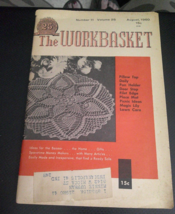 Vintage The Workbasket Magazine - Home And Needlecraft - August 1960 Vol 25 #11 - £5.51 GBP