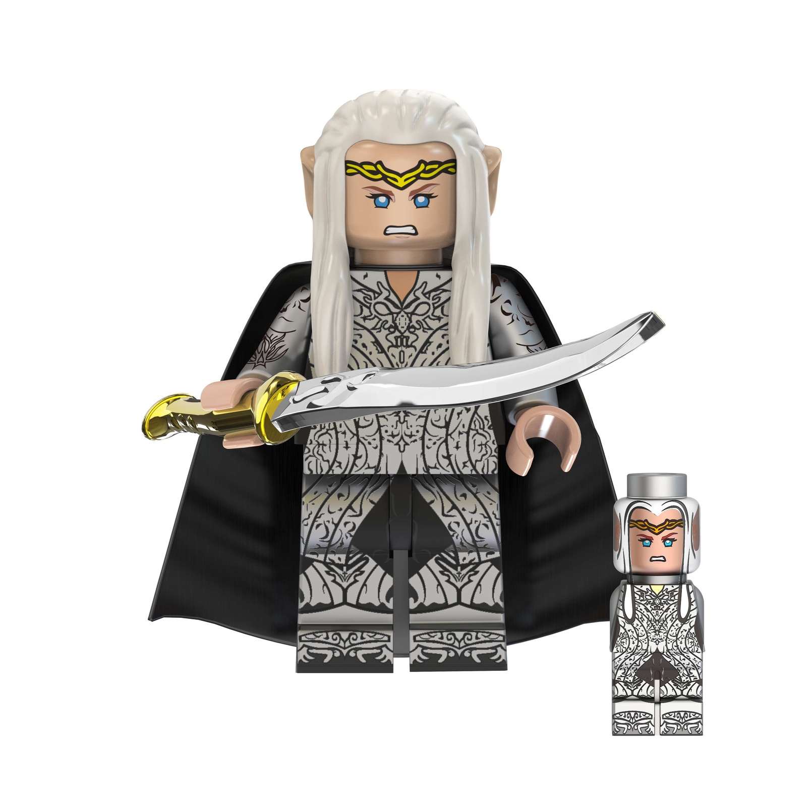 Primary image for King Thranduil The Hobbit The Lord of the Rings Minifigures Building Toy