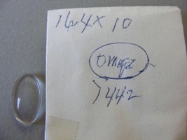 Vintage Omega 7442  16.4 x 10 Crystal NOS - $551.17 MXN