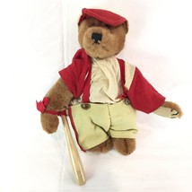 New Boyds Bear Homer Baseball Player Archive Collection Jointed Plush Teddy Bear - £13.22 GBP