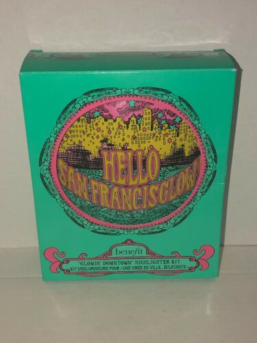 Benefit Hello San FrancisGLOW! Glowin Downtown Highlighter Kit New in Box - $19.00