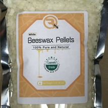 2 4 8 15 oz Pure Natural White Beeswax Pellets Pastilles for Candle Soap... - $6.99+