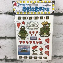 Provo Crafts Designer Scrapbooking Stickers Fogs Hearts Love Sealed - $9.89