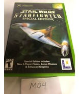 Star Wars: Starfighter Special Edition (Microsoft Xbox, 2001) With Manua... - $9.90