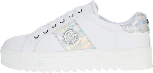 GBG Los Angeles Primly White/Silver 11 M Women Sneakers Shoes Item image 3