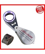 10x Pocket Loupe with UV/LED Light - Essential Tool for Jewelers &amp; Colle... - $660.61 MXN
