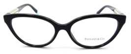 Tiffany &amp; Co Eyeglasses Frames TF 2226 8001 54-16-140 Black Made in Italy - $133.67