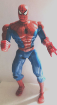 1995 Toy Biz Marvel Super Poseable Deluxe Edition Spider-Man 10&quot; Action Figure - £14.87 GBP