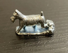 Monopoly Cheaters Edition Scottie Dog Burying It Token Replacement Part Piece - £6.35 GBP