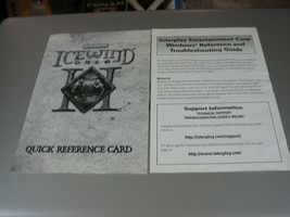 Icewind Dale II Quick Reference Card - £6.25 GBP