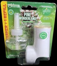 Glade Plugins Scented Oil Starter Kit 1 Warmer + 1 Refill Pine Wonderland   - $12.50