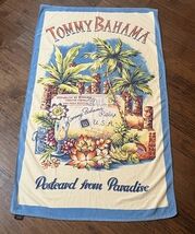 Tommy Bahama XL Beach Towel Postcard From Paradise Palm Trees EUC 84x40 - $903.30 MXN