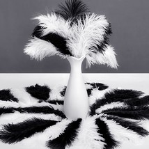 100 Pcs Natural Ostrich Feathers 8-10 Inch/ 20-25 Cm Plumes Feathers For... - £34.58 GBP