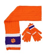 Littlearth Clemson Tigers Cold Weather Knit Scarf and Glove Set - $24.98