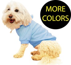 French Terry Sunggly Hooded Pet Dog Hoodie Sweater - $23.99