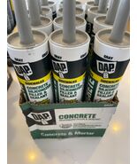 5 QTY DAP CONCRETE &amp; MORTAR SILICONIZED FILLER &amp; LATEX SEALANT GRAY 10.1 OZ - $63.35