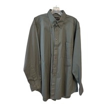 F.A. MacCluer Men&#39;s Shirt L | 100% Cotton Green Button-Down | Ranger Fit... - $24.30