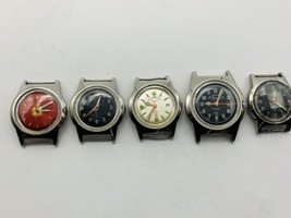 lot of 5 x vintage west end 1950&#39;s manual wind watches,(We-02) - £99.91 GBP