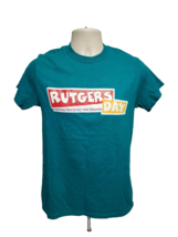 Rutgers Day Experience New Jerseys State University Adult Small Cyan TShirt - $19.80