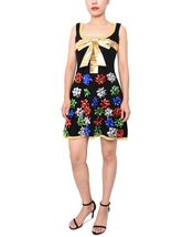 NEW Christmas Gift Bow Embellished Sleeveless Knit Dress Size M Junior&#39;s - $32.41 CAD