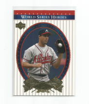 Greg Maddux (Atlanta Braves) 2002 Upper Deck World Series Heroes Card #12 - £3.91 GBP