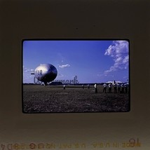 Goodyear Blimp Airship Aviation 1968 On The Ground 35mm Slide  - $275.49 MXN