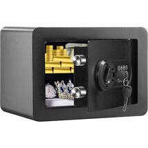 VEVOR Safe, 0.5 cu.ft Home Safe, Steel Security Safe, Digital Keypad &amp; 2... - $62.90