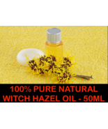 100% PURE NATURAL WITCH HAZEL OIL - HAMAMELIS VIRGINIANA - 50ML - $619.10 MXN
