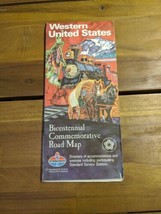 Vintage Standard Oil Western United States Bicentennial Commemorative Road Map - £28.48 GBP