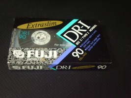 Fuji DR-I 90 Minute Cassette Tape Normal Bias Audio Cassette Tape New Sealed - £6.82 GBP