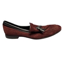 Giorgio Brutini Loafers Shoes Mens Size 14M Burgundy Polka Dot Tasseled ... - £35.86 GBP