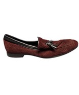 Giorgio Brutini Loafers Shoes Mens Size 14M Burgundy Polka Dot Tasseled ... - $63.62 CAD